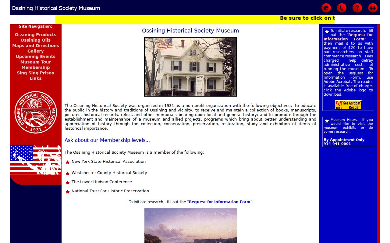 Ossining city directory historical research at the Ossining Historical Society